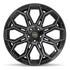 4PLAY 4P83 Wheels - Gloss Black Brushed with Tinted Clear