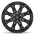 4PLAY 4P83 Wheels - Gloss Black Brushed with Tinted Clear