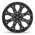 4PLAY 4P83 Wheels - Gloss Black Brushed with Tinted Clear