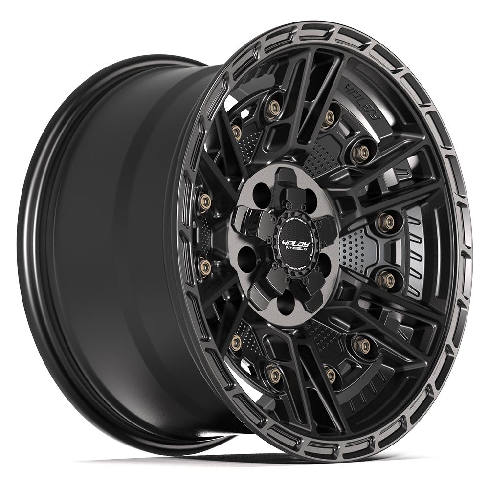 4PLAY 4PS01 Wheels - Satin Black