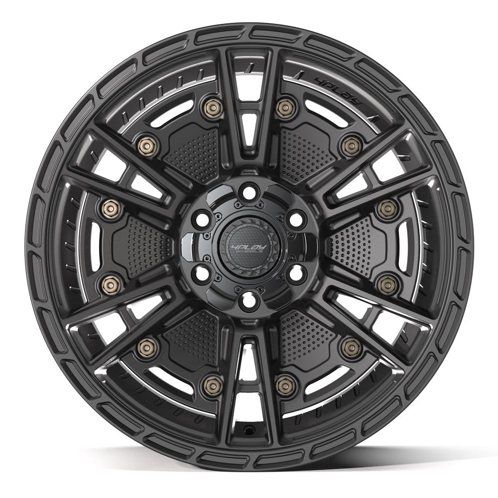 4PLAY 4PS01 Wheels - Satin Black