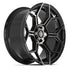 4PLAY 4PS26 Wheels - Gloss Black Brushed with Tinted Clear