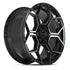 4PLAY 4PS26 Wheels - Gloss Black Brushed with Tinted Clear