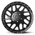 4PLAY 4PS28 Wheels - Gloss Black Brushed with Tinted Clear