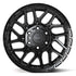 4PLAY 4PS28 Wheels - Gloss Black Brushed with Tinted Clear