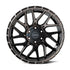 4PLAY 4PS28 Wheels - Gloss Black Brushed with Tinted Clear