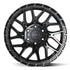 4PLAY 4PS28 Wheels - Gloss Black Brushed with Tinted Clear