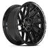 4PLAY 4PS28 Wheels - Gloss Black Brushed with Tinted Clear