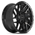 4PLAY 4PS28 Wheels - Gloss Black Brushed with Tinted Clear