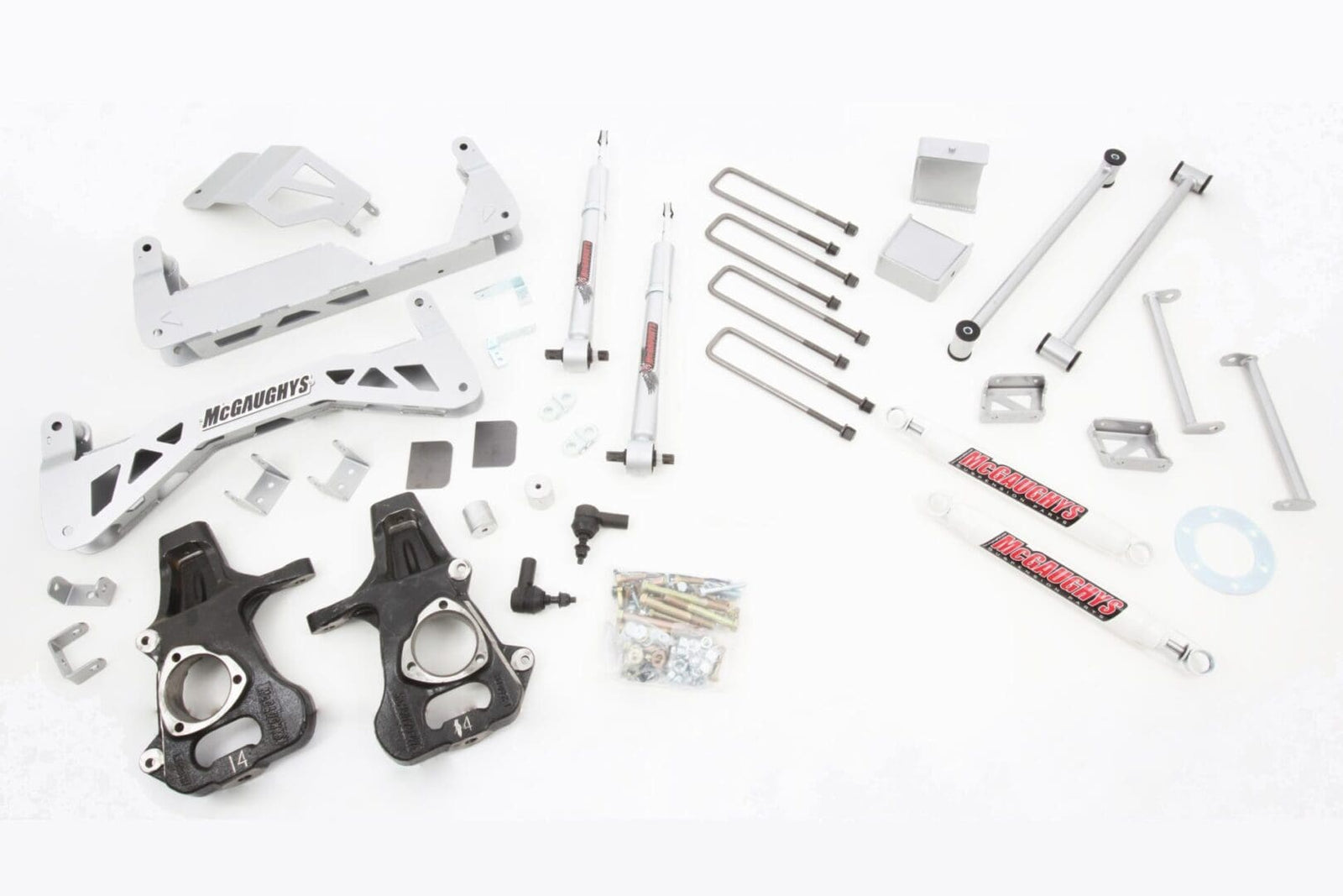 McGaughys - *7″-9″ Lift Kit, 2014-2016 GM Truck 1500, CAST, 2wd (#50768) - Legends Auto Parts