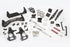 McGaughys - *7″-9″ Lift Kit (S/S Black) 2007-2013 GM Truck 1500, 4wd (#50721) - Legends Auto Parts