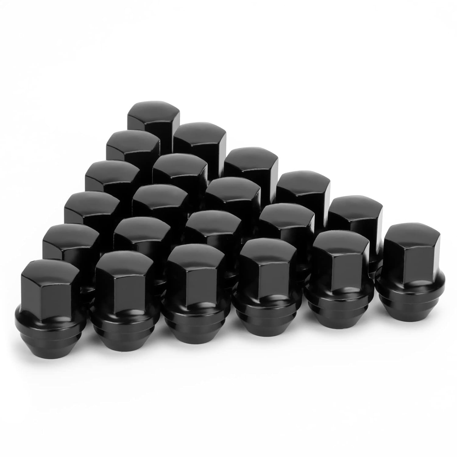 Truck/SUV Acorn Lug Nuts - Black - All Makes & Models (For Aftermarket Wheels)