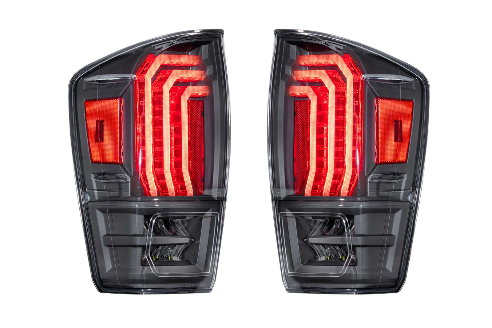 XB LED Tail Lights: Toyota Tacoma (16-23 / Clear Lens / Set)