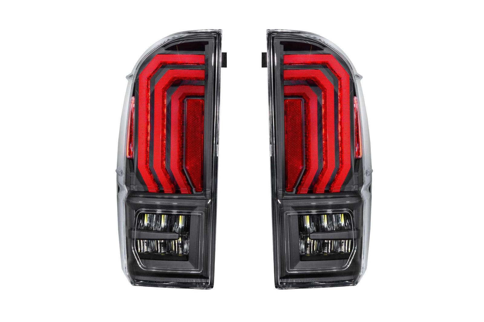 XB LED Tail Lights: Toyota Tacoma (16-23 / Clear Lens / Set)