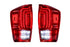 XB LED Tail Lights: Toyota Tacoma (16-23 / Red Lens / Set)