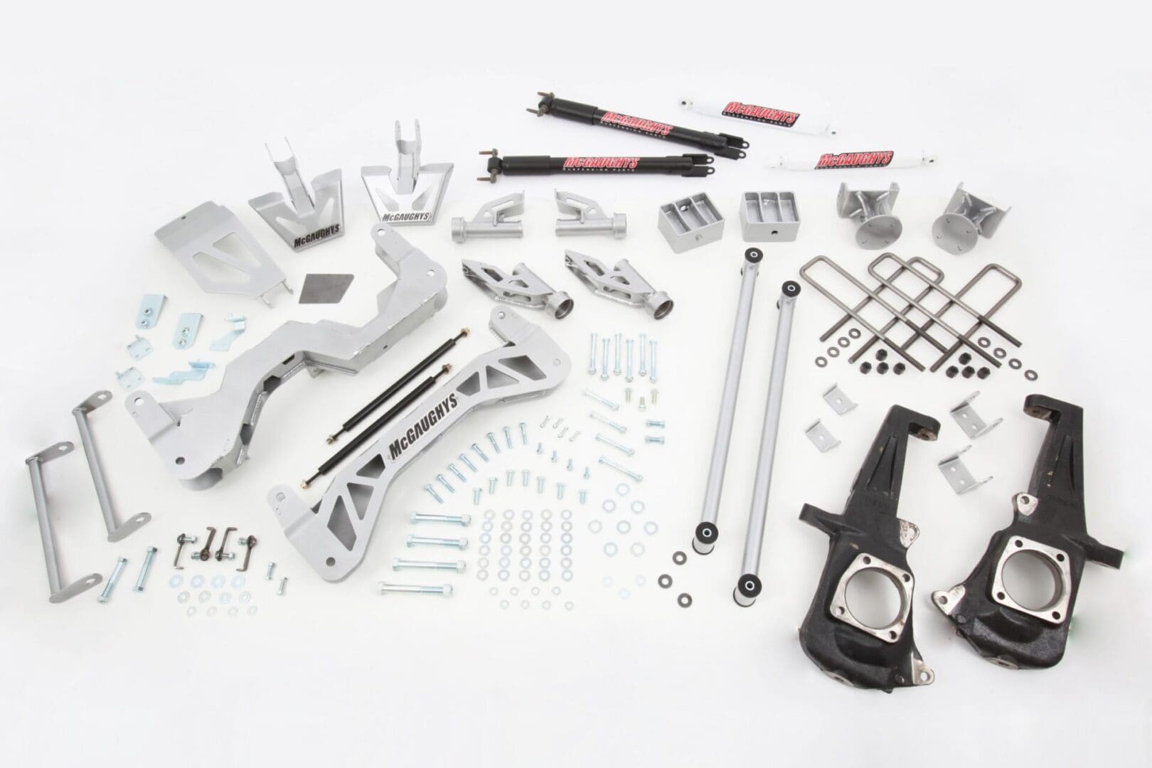 McGaughys - *7″-9″ Lift Kit, 2011-2019 GM Truck 3500, 2wd, GAS (#52304) - Legends Auto Parts