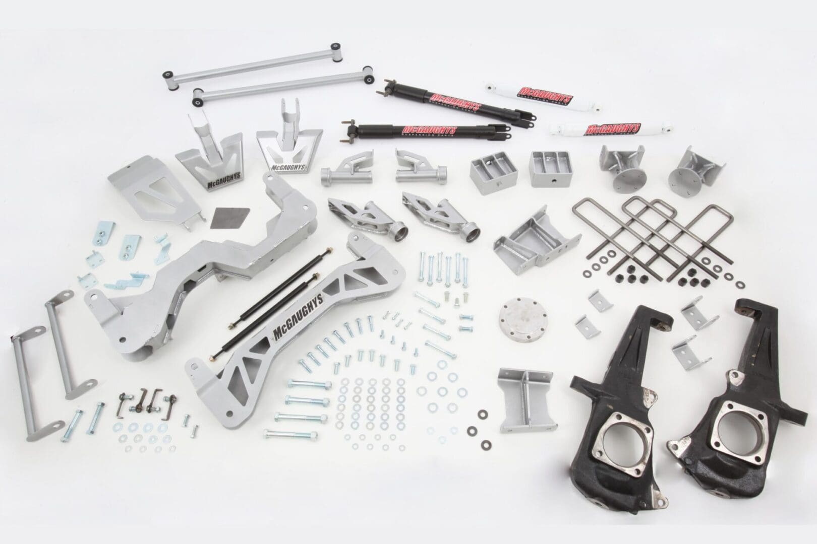 McGaughys - *7″-9″ Lift Kit, 2011-2019 GM Truck 3500, 4wd, GAS (#52354) - Legends Auto Parts