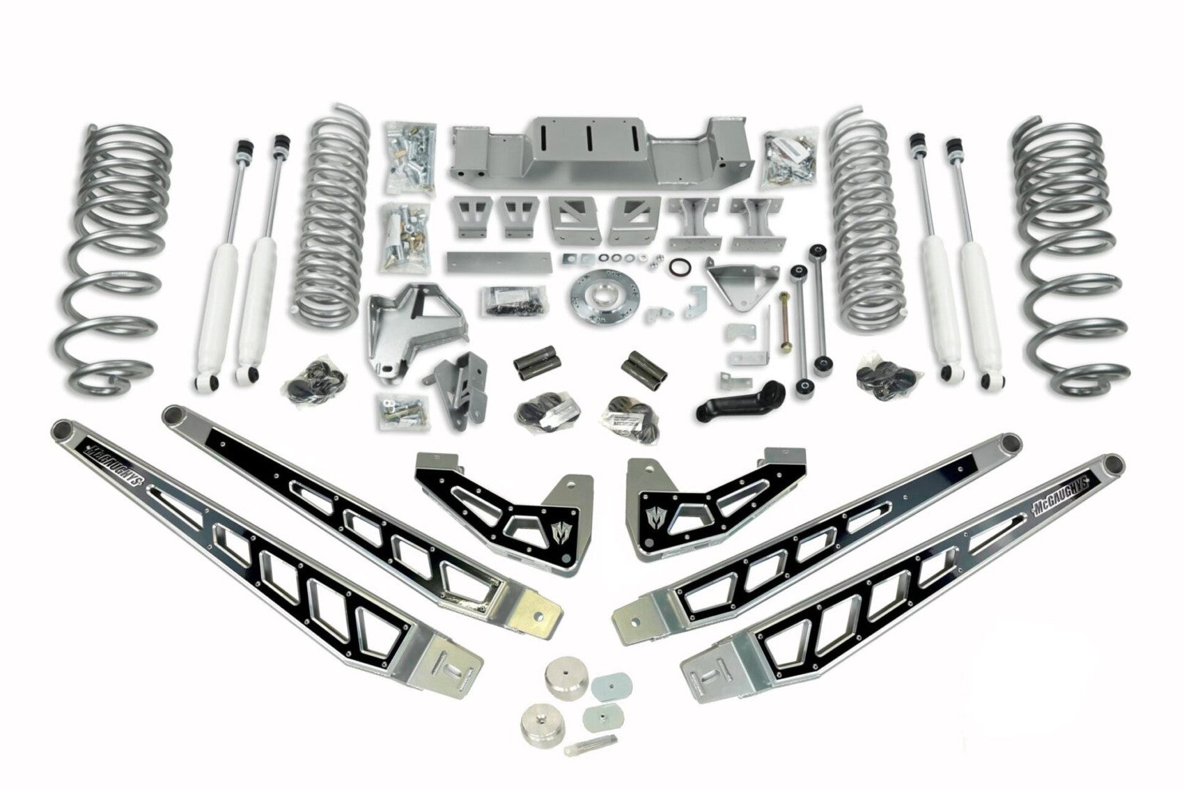 Switch Suspension - Dodge Ram 2500 4WD 2019-2024 8" Mcgaughys 4-Link Lift Kit - Legends Auto Parts