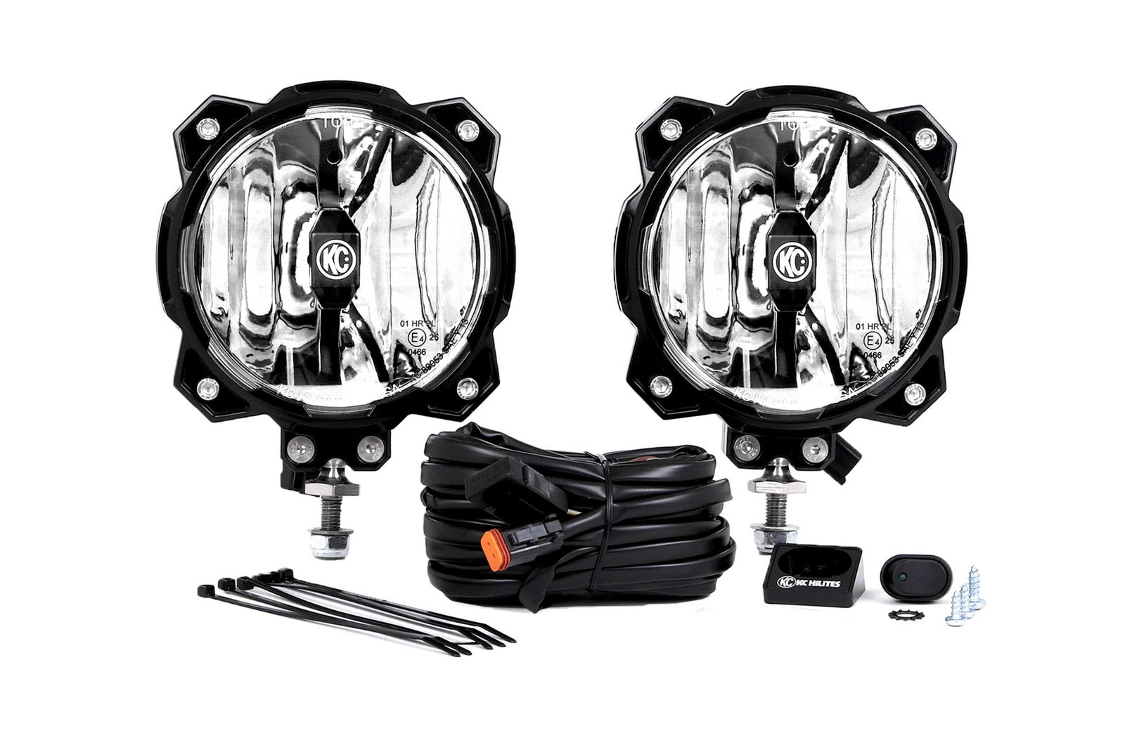 KC Hilites Pro6 Gravity LED Light Kit: (Driving / Each)