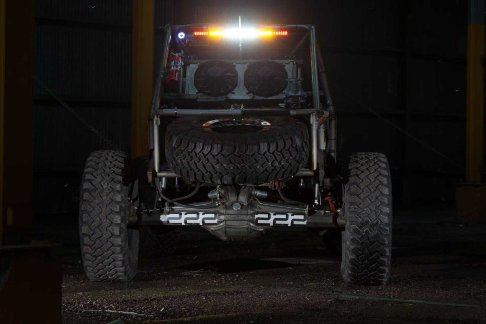 KC Hilites Chase LED Light Bar: (28in / Rear-Facing)