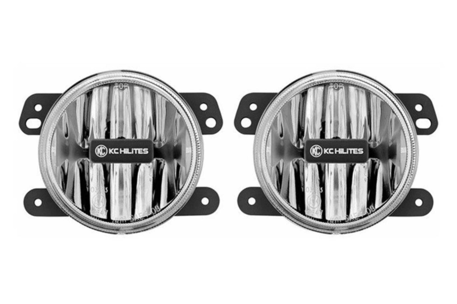 KC Hilites Gravity G4 LED Light: (4in / White 10w Fog / Each)