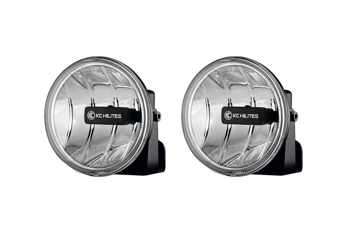 KC Hilites Gravity G4 LED Light: (4in / White 10w Fog / Each)