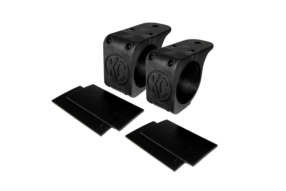 KC Hilites Tube Clamp Bracket: (1.75-2.00in / Pair)