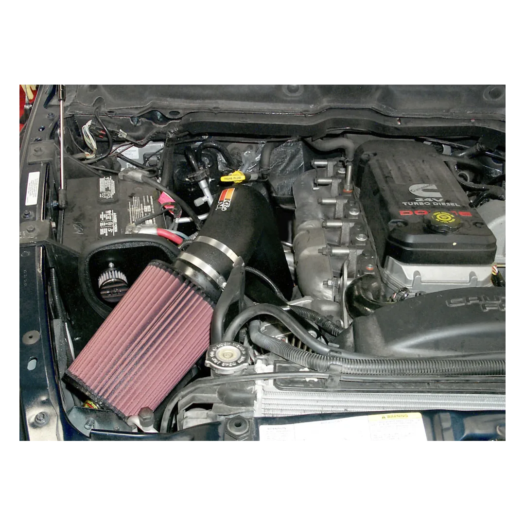 K&N Cold Air Intake - High-flow, Roto-mold Tube - DODGE RAM 2500/3500 L6-5.9L TURBO DSL 2003-2007 - Legends Auto Parts