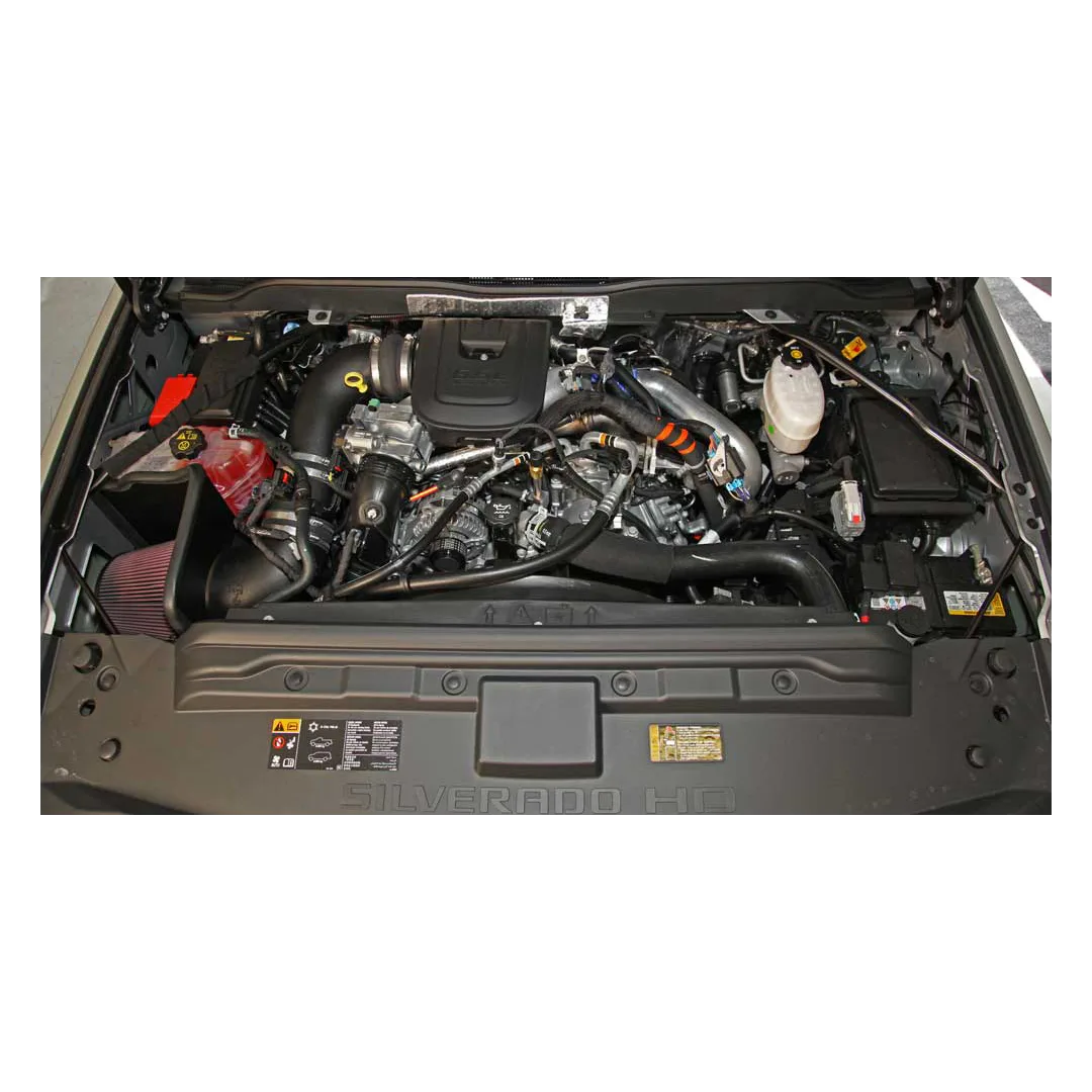 K&N Cold Air Intake - High-flow, Roto-mold Tube - CHEVROLET/GMC 2500/3500 HD; 6.6L- V 2011-2014 - Legends Auto Parts