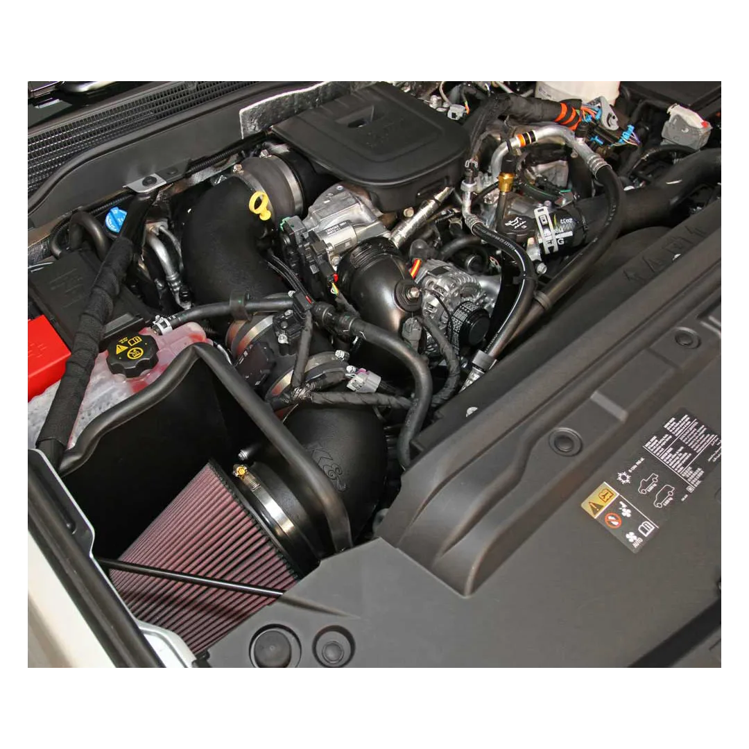 K&N Cold Air Intake - High-flow, Roto-mold Tube - CHEVROLET/GMC 2500/3500 HD; 6.6L- V 2011-2014 - Legends Auto Parts