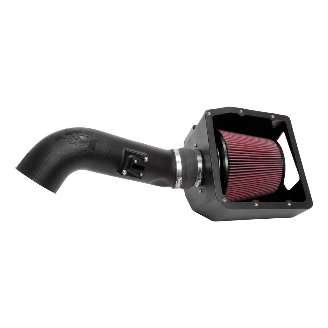 K&N Cold Air Intake - High-flow, Roto-mold Tube - CHEVROLET/GMC 2500/3500HD V8-6.6L DSL 2017-2019 - Legends Auto Parts