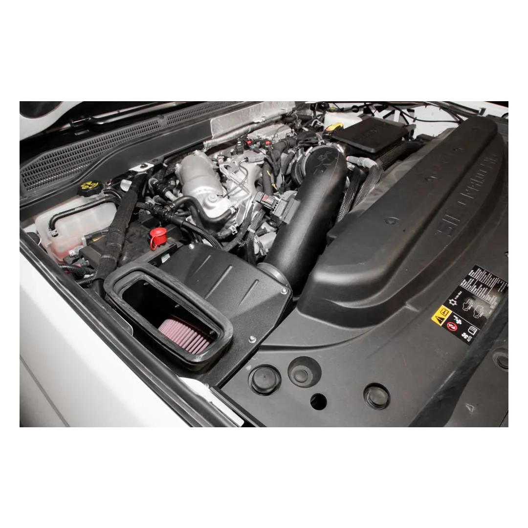 K&N Cold Air Intake - High-flow, Roto-mold Tube - CHEVROLET/GMC 2500/3500HD V8-6.6L DSL 2017-2019 - Legends Auto Parts