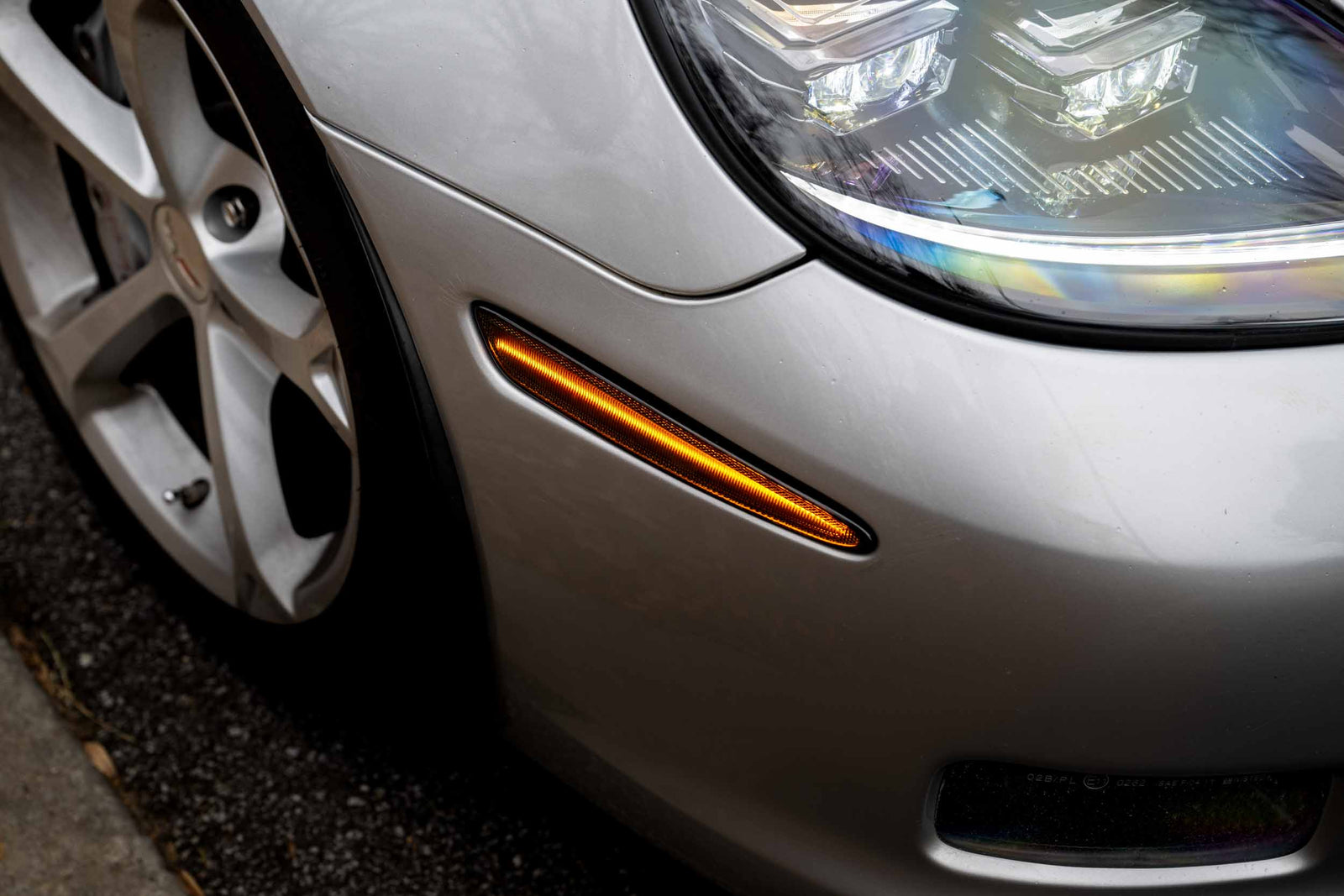 XB LED Side Markers: Corvette C6 (Rear / Red / Set)