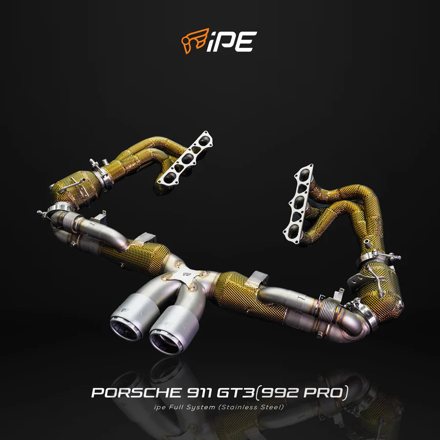 iPE Exhaust - 2021-Present Porsche 911 GT3 (992 Pro) Full Exhaust System - Legends Auto Parts