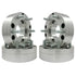 Jeep 5x5 to Chevy 6x5.5 Hubcentric Wheel Adapters 2” Inch Use 6x5.5 Chevy GMC Wheels On 5x5 Jeeps | 5x127 to 6x139.7 | 14X1.5 Studs - Legends Auto Parts