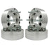5x4.5 to 6x5.5 2-Piece Wheel Adapter 2” Inch (50mm) 12x1.5 Studs & Lug Nuts 74mm Center Bore | 5x114.3 to 6x139.7 - Legends Auto Parts