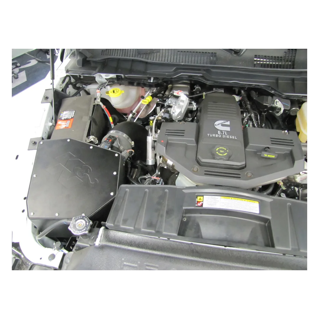 K&N Cold Air Intake - High-flow, Roto-mold Tube - DODGE RAM 2500/3500 6.7L L6 DSL 2010-2012 - Legends Auto Parts