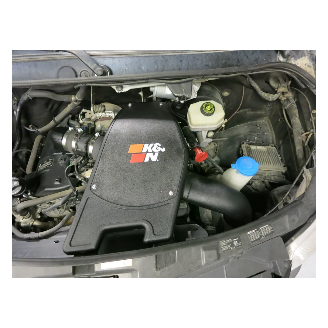 K&N Cold Air Intake - High-flow, Roto-mold Tube - MERCEDES SPRINTER 2500/3500 V6-3.0L TURBO DSL