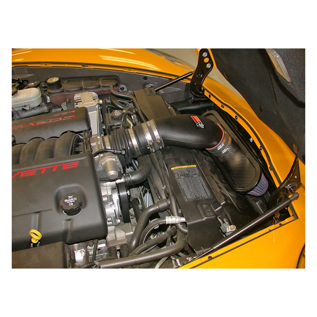 K&N Cold Air Intake - High-flow, Roto-mold Tube - CHEVROLET CORVETTE V8-6.0L 2006-2007 - Legends Auto Parts