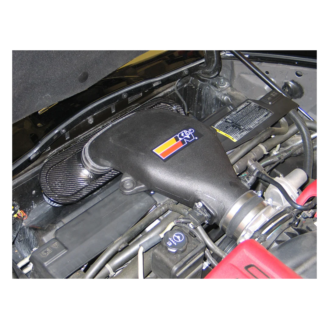 K&N Cold Air Intake - High-flow, Roto-mold Tube - CHEVROLET CORVETTE Z06, V8-7.0L 2006-2009 - Legends Auto Parts