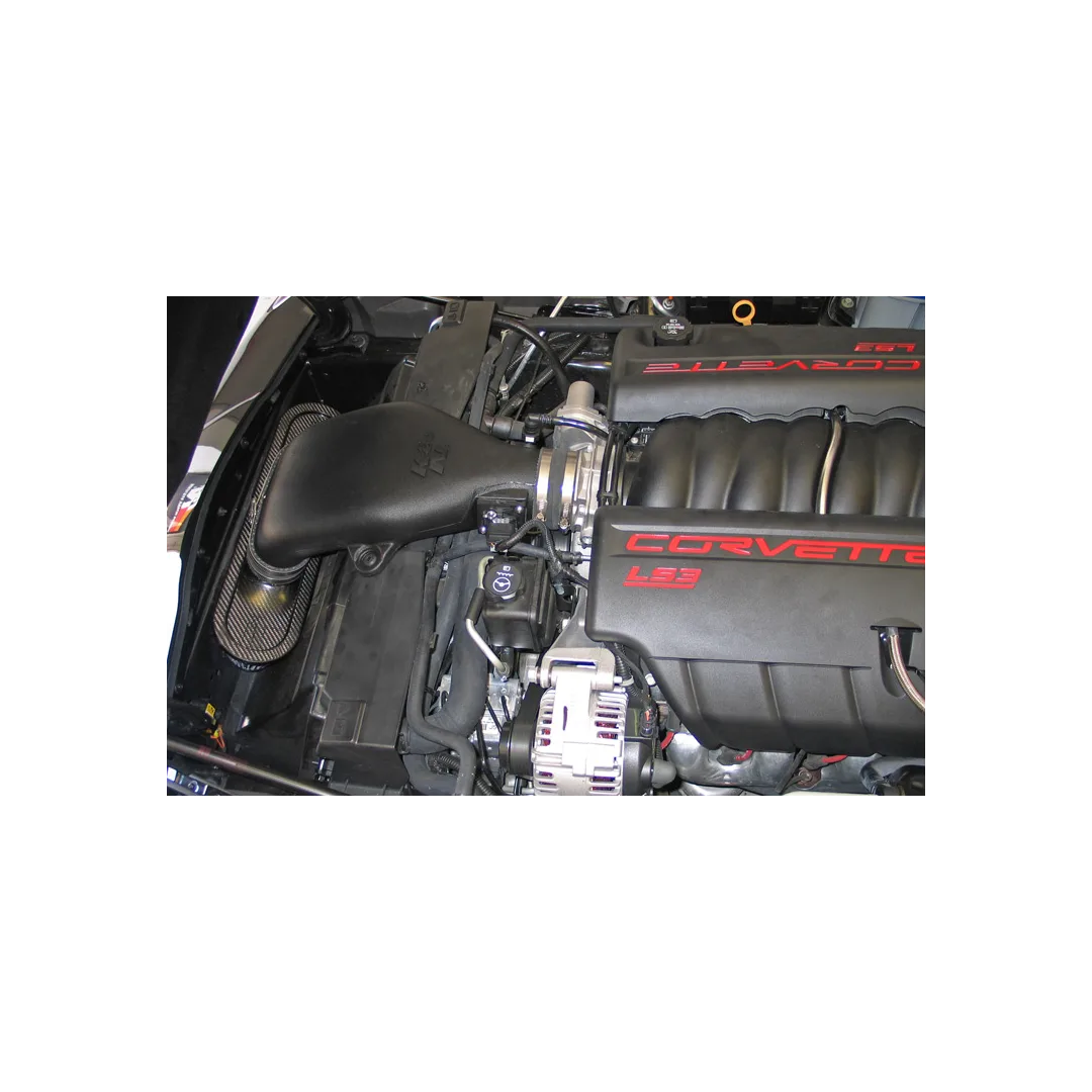 K&N Cold Air Intake - High-flow, Roto-mold Tube - CHEVROLET CORVETTE, 6.2L-V8 2008-2013 - Legends Auto Parts
