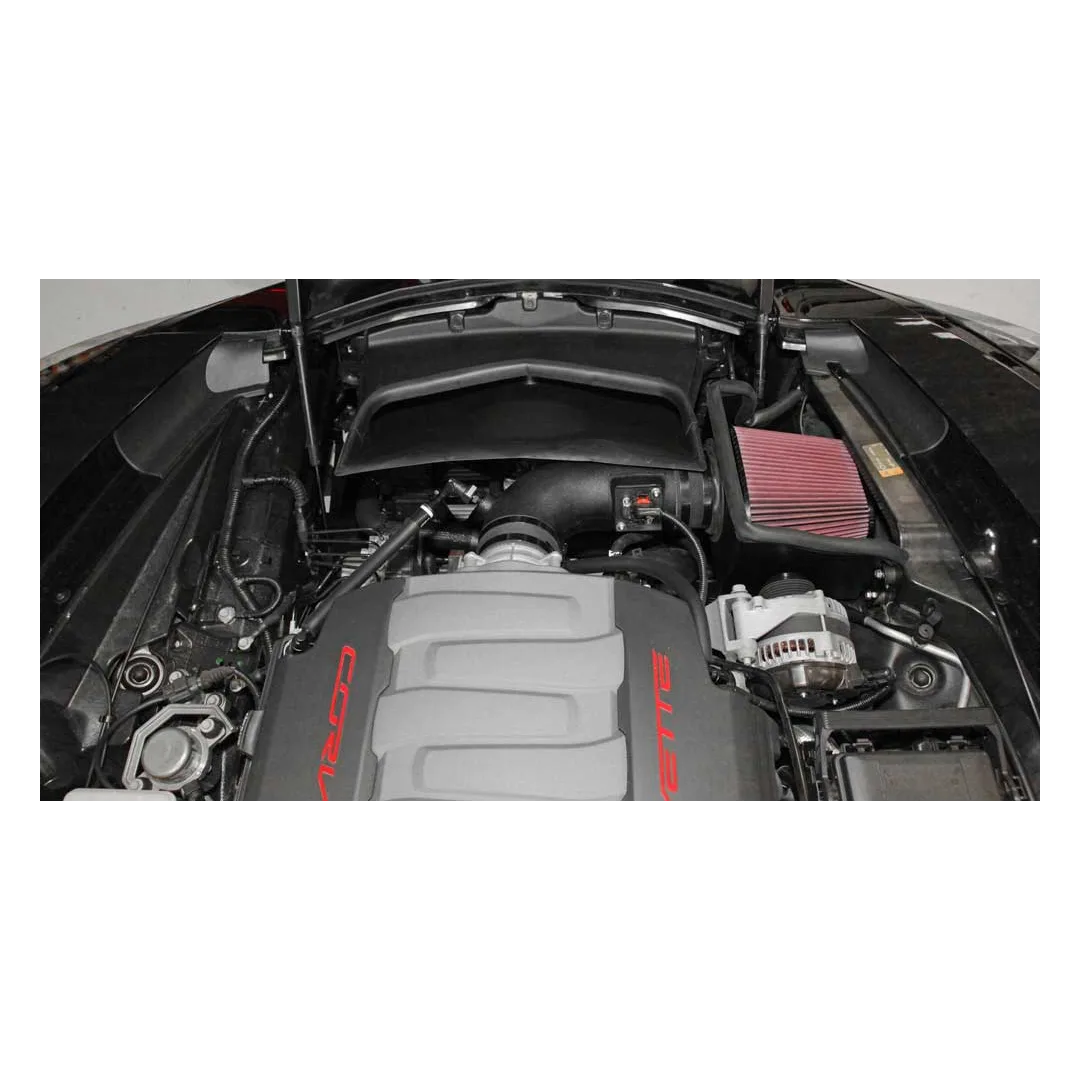K&N Cold Air Intake - High-flow, Roto-mold Tube - CHEVROLET CORVETTE V8-6.2L 2014-2019 - Legends Auto Parts