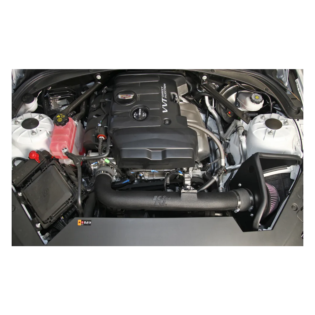 K&N Cold Air Intake - High-flow, Roto-mold Tube - CADILLAC ATS L4-2.5L 2013-2016 - Legends Auto Parts