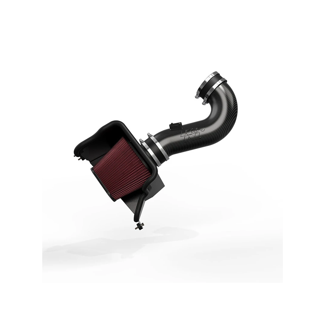 K&N Cold Air Intake - High-flow, Roto-mold Tube - CHEVROLET CORVETTE Z06 V8-6.2L 2015-2019 - Legends Auto Parts