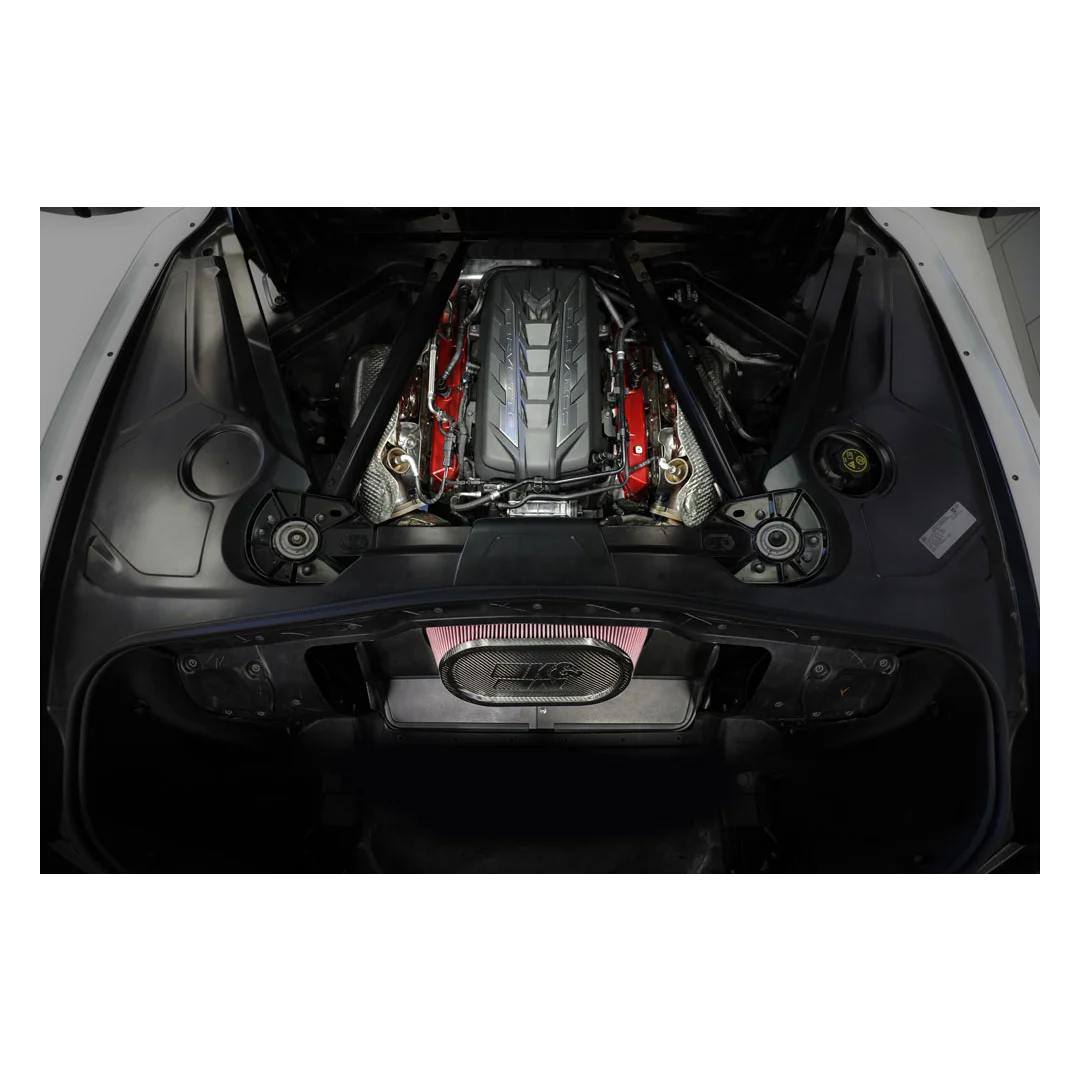 K&N Cold Air Intake - High-flow, Roto-mold Tube - CHEVROLET CORVETTE STINGRAY V8-6.2L 2020-2024 - Legends Auto Parts
