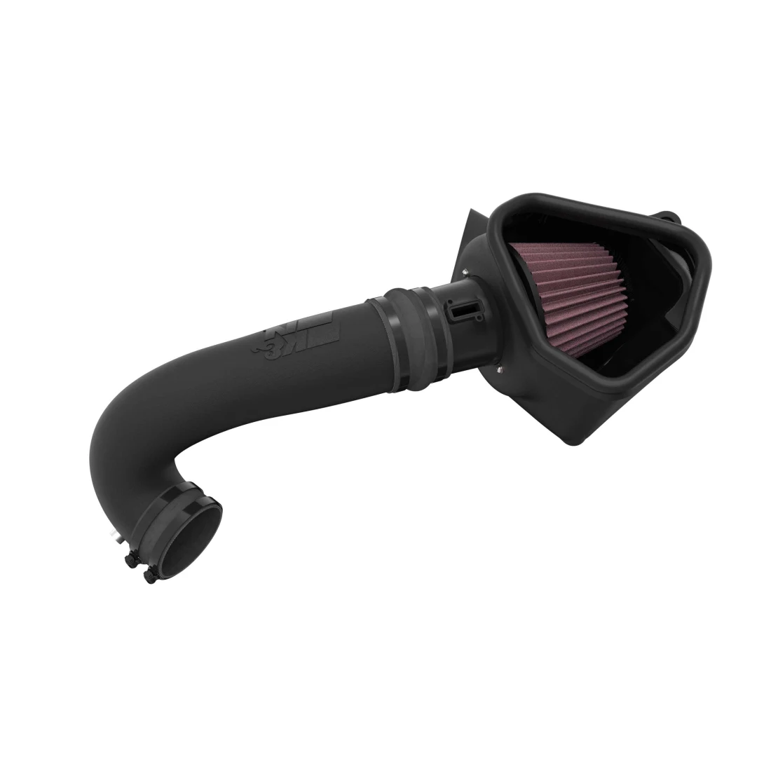 K&N Cold Air Intake System - High-flow Air Filter, Roto-mold Tube - CADILLAC CT5-V BLACKWING V8-6.2L F/I