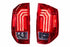 XB LED Tail Lights: 14-21 Toyota Tundra (Red Lens / Set)