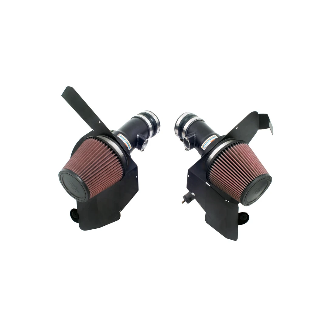 K&N Cold Air Intake - High-flow, Aluminum Tube - BMW M5 V10-5.0L , (FLAT BLACK) 2005-2008 - Legends Auto Parts