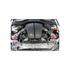 K&N Cold Air Intake - High-flow, Aluminum Tube - BMW M5 V10-5.0L , (FLAT BLACK) 2005-2008 - Legends Auto Parts