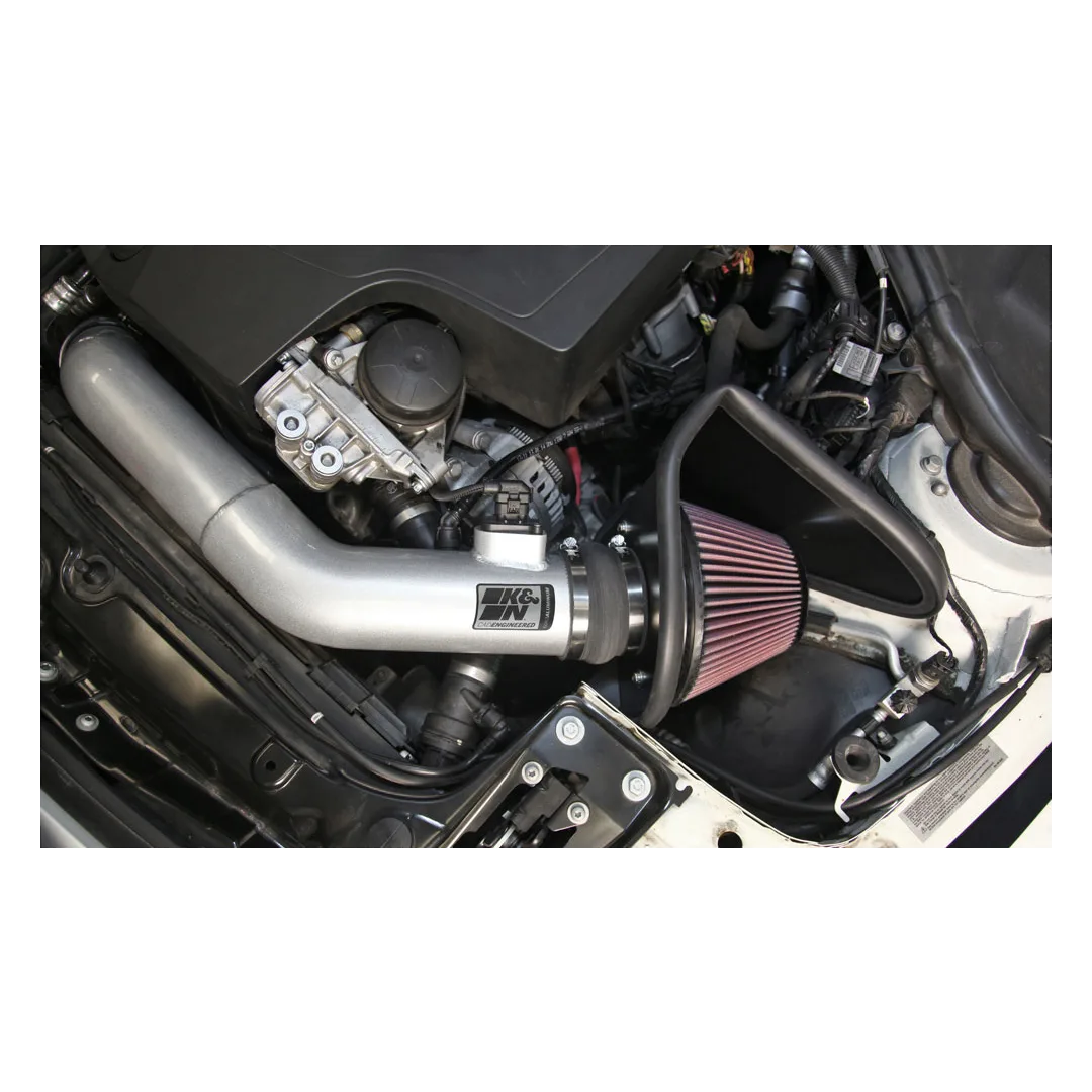 K&N Cold Air Intake - High-flow, Aluminum Tube - BMW 335i L6-3.0L